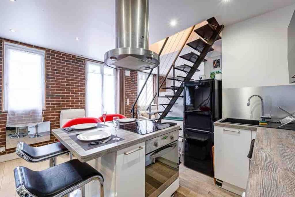 Duplex 45M2 -Zac L'Oreal - Palais De Justice Paris Clichy Ngoại thất bức ảnh